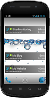 Site-Monitoring.NET Android Widget